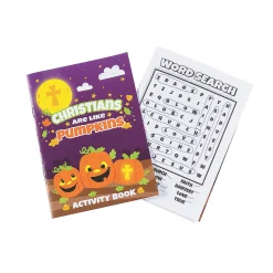 Christian Pumpkin Activity Books - 24 Pc.