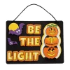 Christian Pumpkin Be The Light Sign Craft Kit - Makes 12
