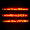 Christian Pumpkin Foam Tubes With Glow Sticks - 6 Pc.