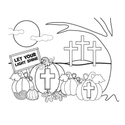 Christian Pumpkin Fold-Up Activity Sheets - 24 Pc.