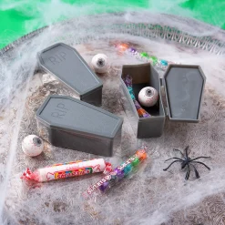 Coffin-Shaped Bpa-Free Plastic Favor Containers - 12 Pc.