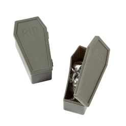 Coffin-Shaped Bpa-Free Plastic Favor Containers - 12 Pc.