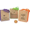Color Your Own Large Halloween Tote Bags - 12 Pc.