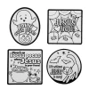 Color Your Own Religious Halloween Fuzzy Magnets - 12 Pc.