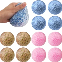 Confetti Water Bead Squeeze Balls - 12 Pc.