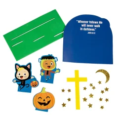 3D Halloween Stand-Up Little Boolievers Craft Kit - Makes 12