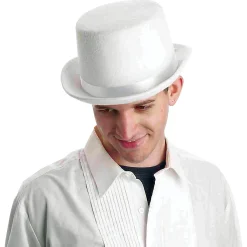 Deluxe White Top Hat