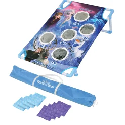 Disney Frozen 2 Frost Toss Game Set By Gosports - Includes 8 Snowflake Bean Bags With Portable Carrying Case