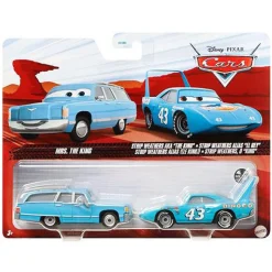 Disney Pixar Cars 3, Mrs. The King & Strip Weathers 2-Pack, 1:55 Scale Die-Cast