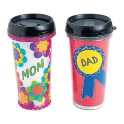 Diy Bpa-Free Plastic Travel Mugs - 6 Ct.