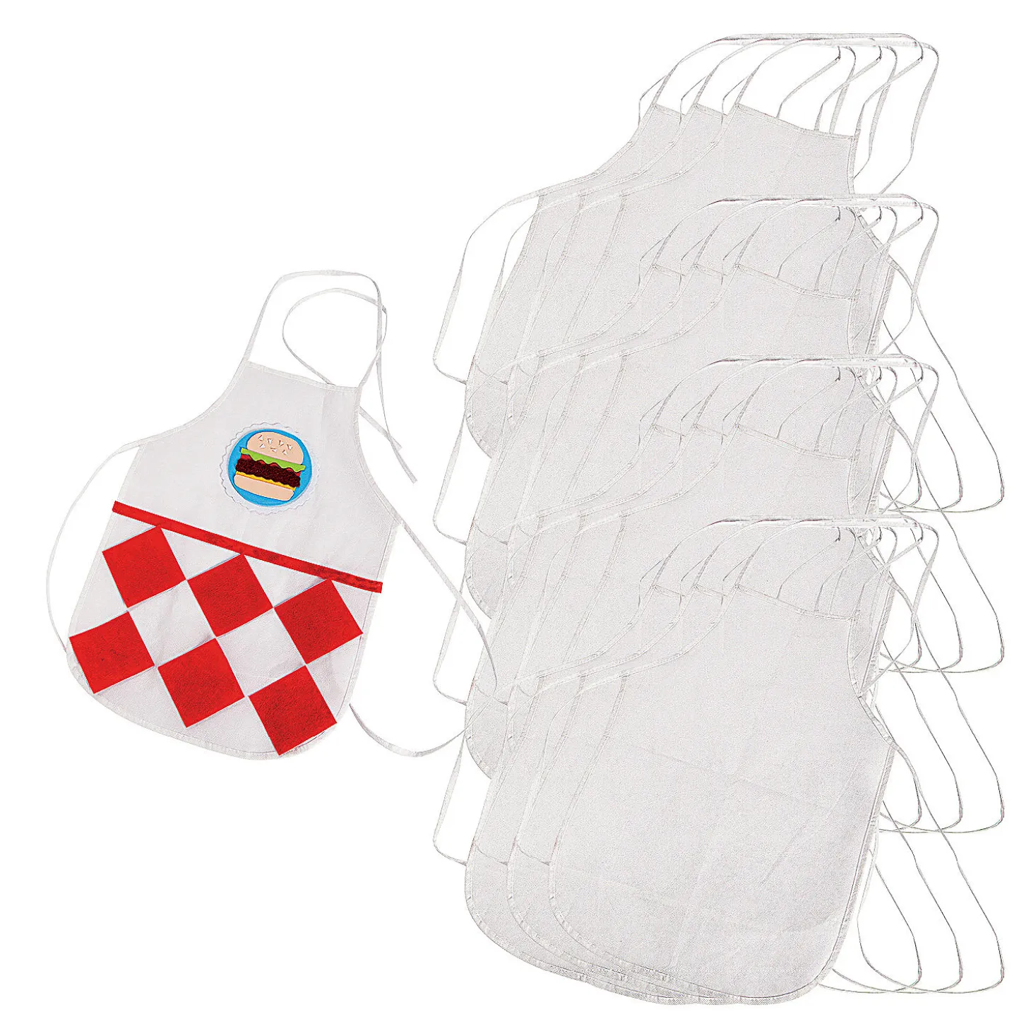 Diy Child's Apron - 12 Pc.