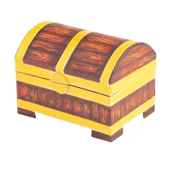 Diy Papier-Mache Mini Treasure Chests - 12 Pc.