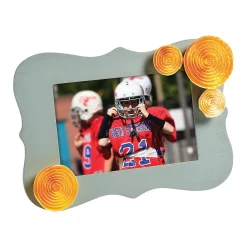 Diy Unfinished Wood Scallop Picture Frames - 6 Pc.