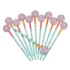 Donut Sprinkles Pencils With Pencil Top Erasers - 12 Pc.