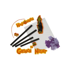 Dr. Seuss™ The Grinch Halloween Tissue Paper Sign Craft Kit - Makes 12