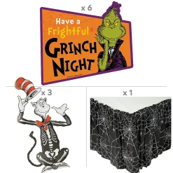 Dr. Seuss™ Value Halloween Trunk-Or-Treat Decorating Kit - 10 Pc.