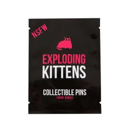 Exploding Kittens Series 2 Nsfw Edition Blind Bag Enamel Pin, One Random