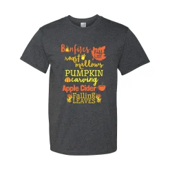 Fall Bucket List Adult's T-Shirt