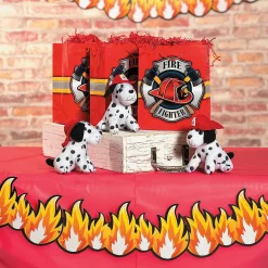 Fire Hat Stuffed Dalmatians - 12 Pc.