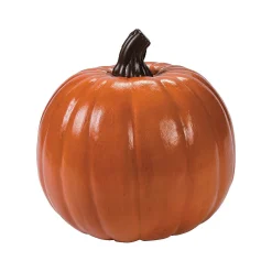Foam Orange Pumpkin Halloween Decoration