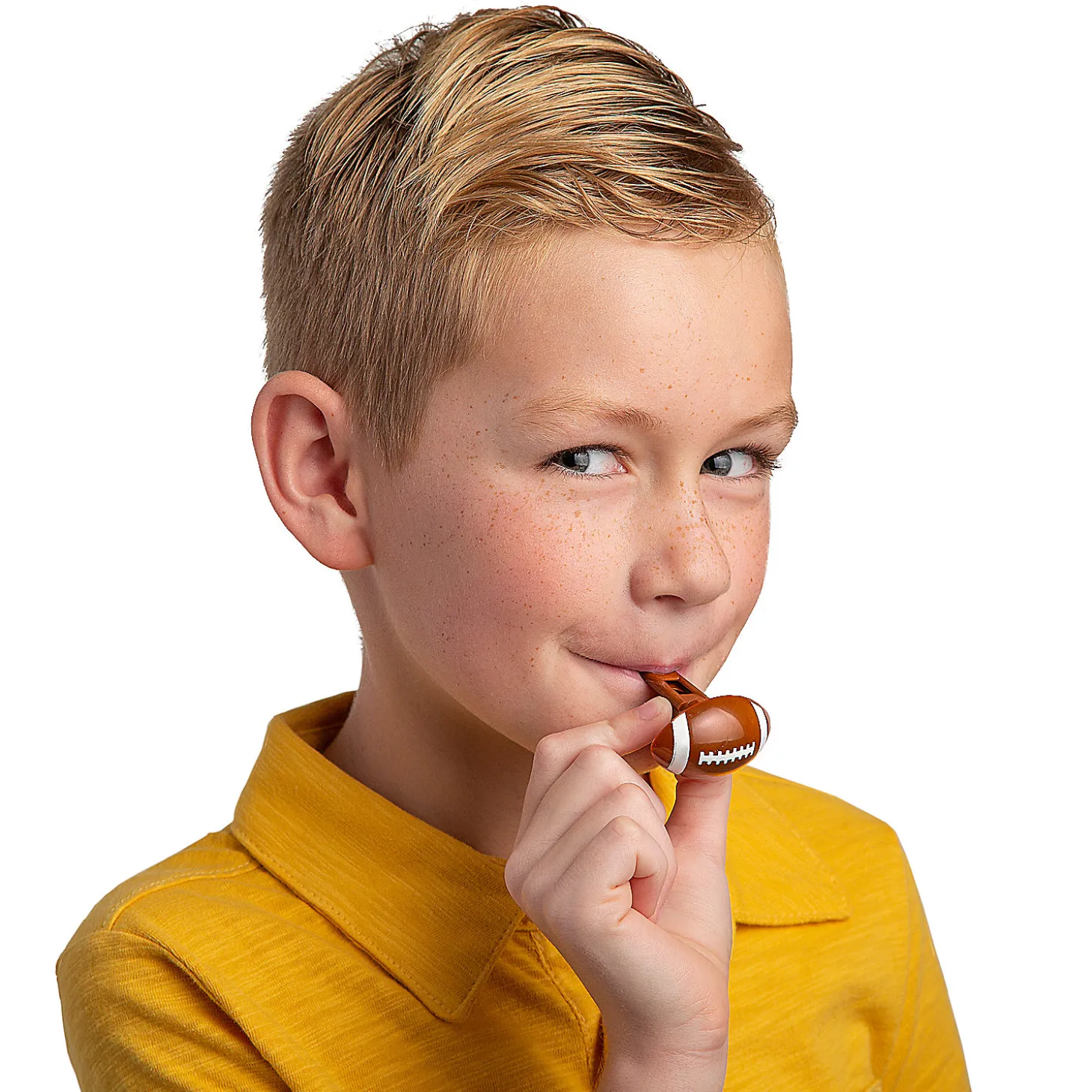 Football-Shaped Whistles