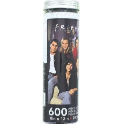 Friends Cast Mega Micro 600 Piece Jigsaw Puzzle Tube