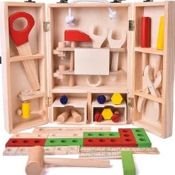 Fun Little Toys - Classic Wooden Tool Box