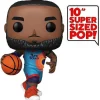 Funko Pop Lebron James Space Jam Legacy Jumbo 10" #1095 Basketball Figure