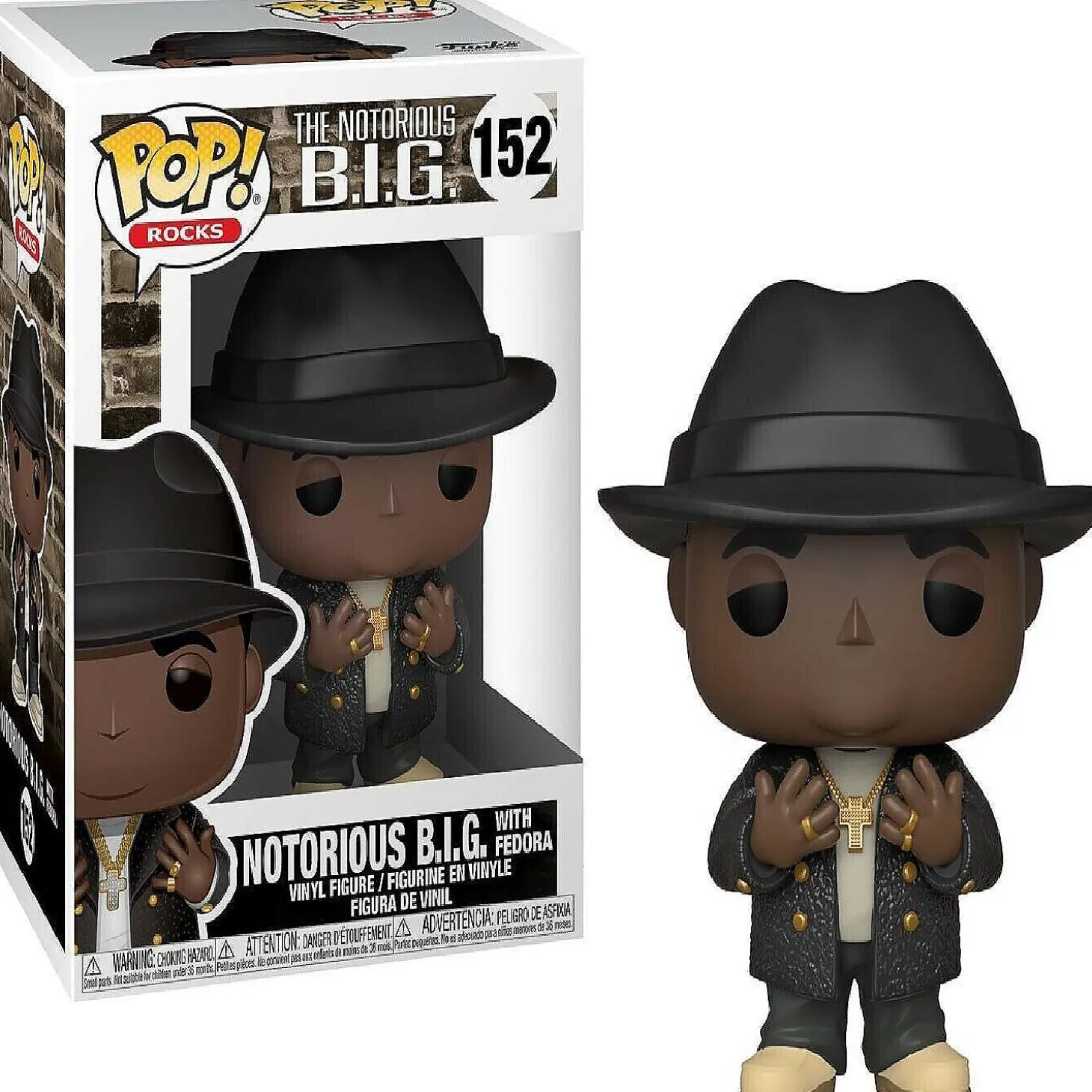 Funko Pop! Rocks: Biggie - Notorious B.I.G, With Fedora