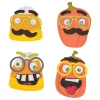 Funny Halloween Face Magnet Craft Kit - Makes 12