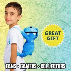Gang Beasts Blue Bear Plush Backpack School Bag Video Game Character Pmi International