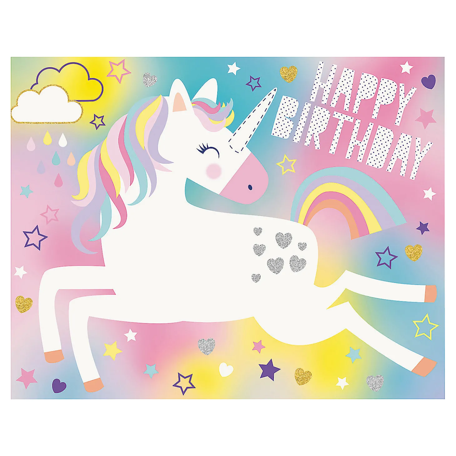 Glitter Unicorn Birthday Party Game