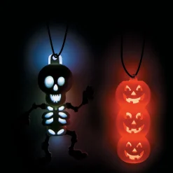 Glow Halloween Character Necklaces - 12 Pc.
