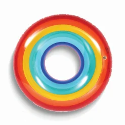 Gofloats Rainbow Party Tube Inflatable Raft