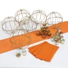 Gold Accent Centerpiece Kit For 6 Tables