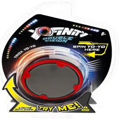 Goliath Yofinity Double Vizion Red - Trick Light-Up Yo-Yo With Led Lights And Infinity Mirror On Both Sides - Ages 8 And Up