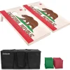 Gosports California Flag Regulation Size Wooden Cornhole Set