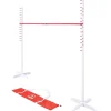 Gosports Get Low Limbo Premium Wooden Limbo Game, Sets Up In Seconds - Fun For Kids & Adults, White, Red