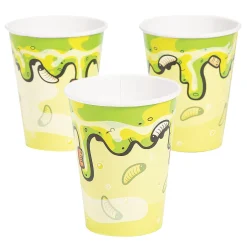 Gross Slime & Bugs Paper Cups - 8 Ct.