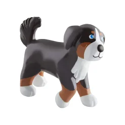 Haba Little Friends Dog Leika - 2.5" Tall Chunky Plastic Toy Figure