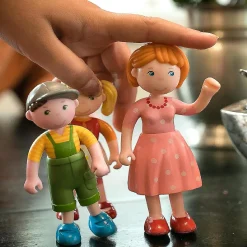 Haba Little Friends Mom Katrin - 4.5" Dollhouse Toy Doll Figure