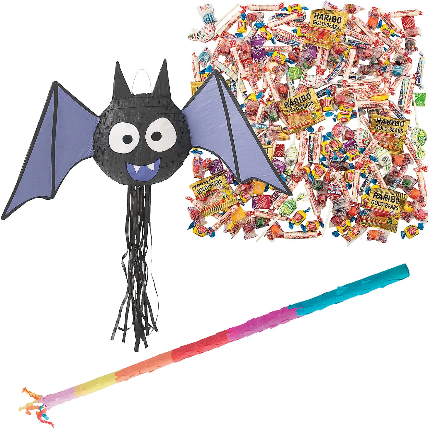 Halloween Bat Pinata Kit - 208 Pc.