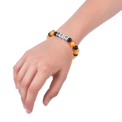 Halloween Boo Beaded Bracelet Craft Kit - Makes 12