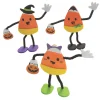 Halloween Candy Corn Characters In Costume Craft Kit - Makes 12