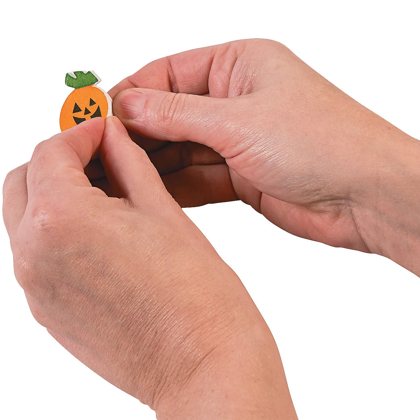 Halloween Ghost Kid Magnet Craft Kit - Makes 12
