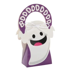 Halloween Ghost Treat Boxes With Handle - 12 Pc.