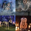 Halloween Mythical Skeleton Decorating Kit