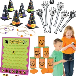 Halloween Party Games Kit - 4 Pc.