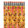 Halloween Pumpkin Pencils - 24 Pc.
