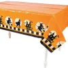 Halloween Silhouette Plastic Tablecloth